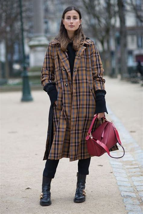 What Plaid Trench Coats Are In Trend This Fall 2023 Fashion Canons