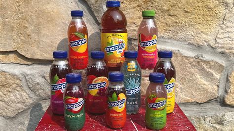 Ranking Popular Snapple Flavors