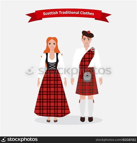 Scottish traditional clothes people. Culture scotland, clothing ...