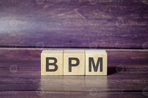 BPM Business Process Management made with wooden blocks 13849117 Stock ...