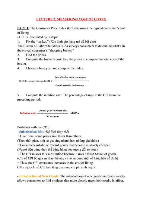Measuring The Cost Of Living Aplia Answers 3