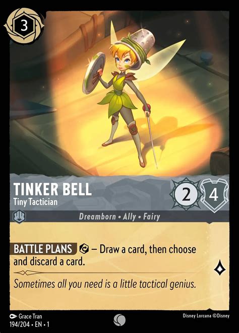 Tinker Bell - Tiny Tactician Lorcana Card | Lorcana.gg