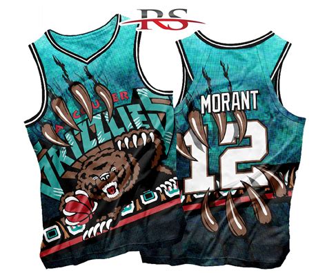 Memphies Grizzlies Full Sublimation Basketball Jersey