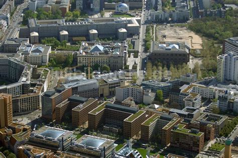 Luftbild Berlin Park Kolonnaden Am Potsdamer Platz In Berlin