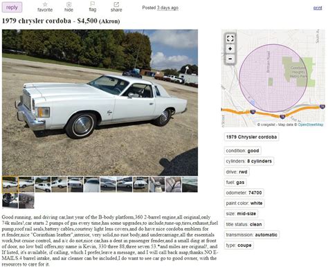 010622 – 1979 Chrysler Cordoba – ad | Barn Finds