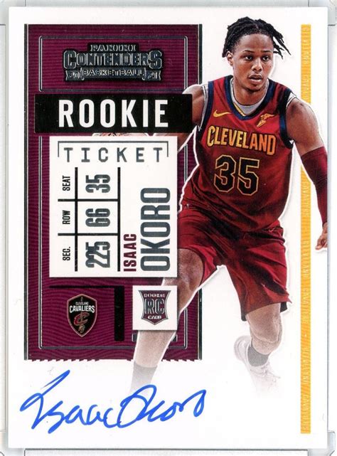 Mint Panini Contenders Rookie Ticket Autographs