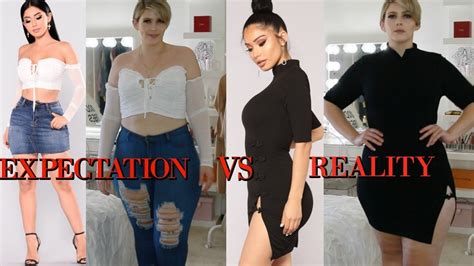 Expectation Vs Reality Fashion Nova Curve Try On Haul W Plus Size