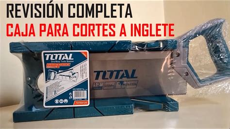 CAJA PARA CORTES A INGLETE TOTAL YouTube