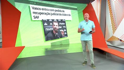 Vídeo Vasco entra pedido de recuperação judicial do clube e da SAF