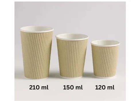 250ml 210 Ml Ripple Cups Paper Cup 240 Gsm At Rs 2 19 Piece In