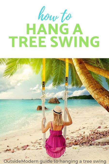 Before You Swing Learn How To Hang A Tree Swing Correctly Outsidemodern