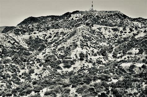 Hollywood Sign on the Mountain in Hollywood California Los Angeles ...