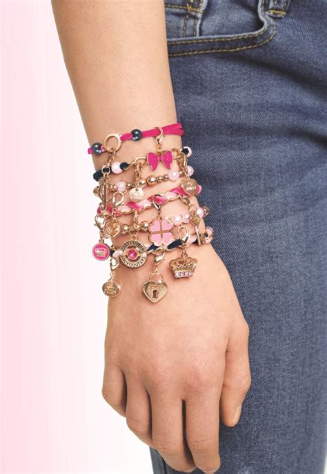 Make It Real Juicy Couture Charmed By Velvet And Pearls Bracelet Kit 4417