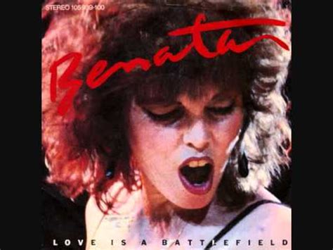 Pat Benatar Love Is A Battlefield Lyrics Youtube