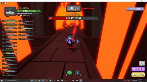 Roblox Dungeon Quest Volcanic Chambers Nm Hc Carry Youtube