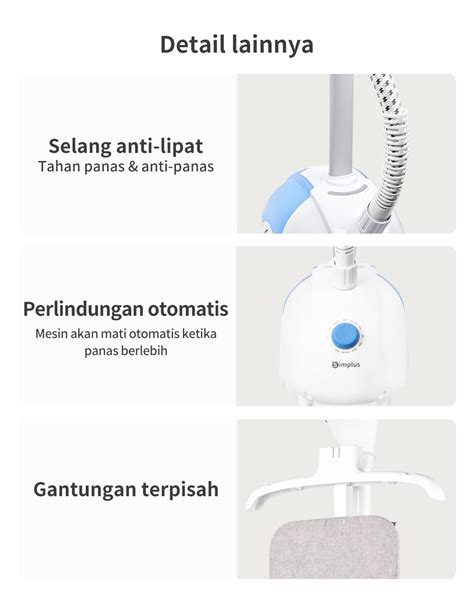 Jual Simplus Standing Setrika Uap L In Stand Garment Steamer