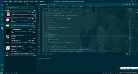 如何修改vscode的背景图片 Vscode 修改北京 Csdn博客