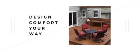 Design Your Home House Design Cozy Patio Facebook Cover Template