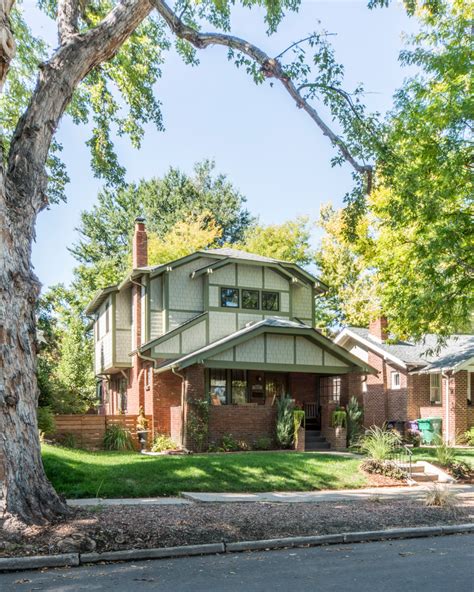 Congress Park Bungalow Pop Top Craftsman Exterior Denver By