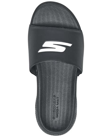 Skechers Mens Go Consistent Wide Width Slide Sandals From Finish Line