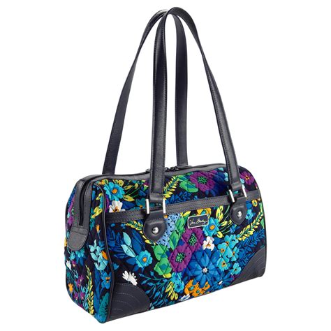 Vera Bradley Caroline Midnight Blues Tote Overstock Shopping Great Deals On Vera Bradley