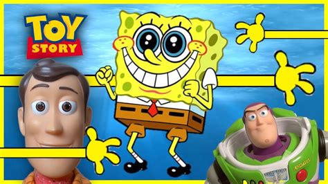 Toy Story Spongebob Stretch Pants Extreme Woody Buzz Lightyear Bluey Bingo Disney Jr