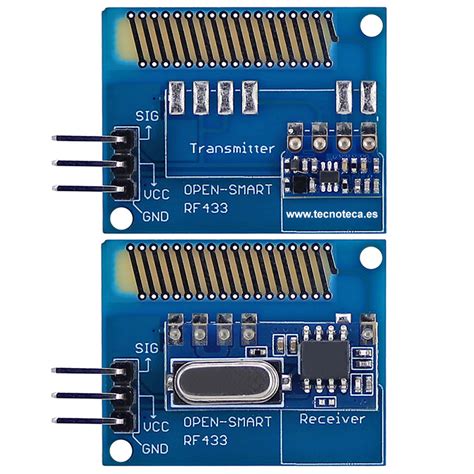 Modulo Transmisor Receptor De Gran Alcance Mhz Tecnoteca