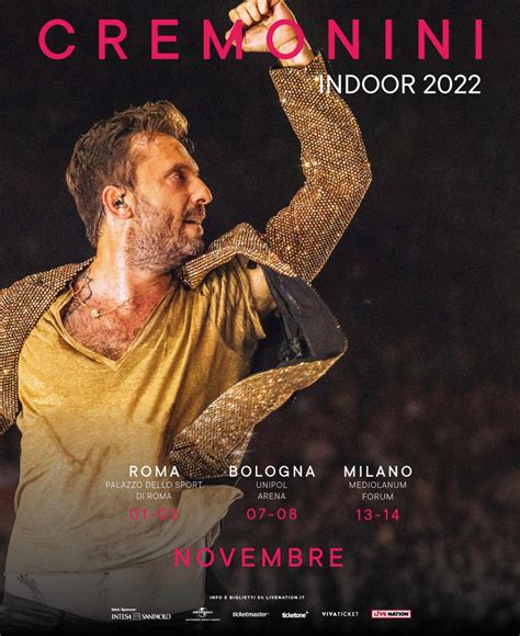 Cesare Cremonini Da Il Via Al Nuovo Tour Di Concerti Per Il