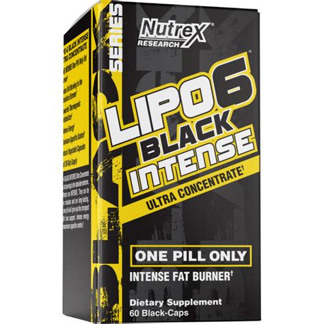 Lipo Black Intense Ultra Concentrate By Nutrex Lowest Prices At