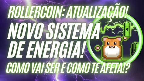 Novo Sistema De Energia Do Rollercoin Esta Incrivel Youtube