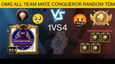 My All Team Mate Conqueror Random TDM Gameplay Samsung A3 A5 A6 A7