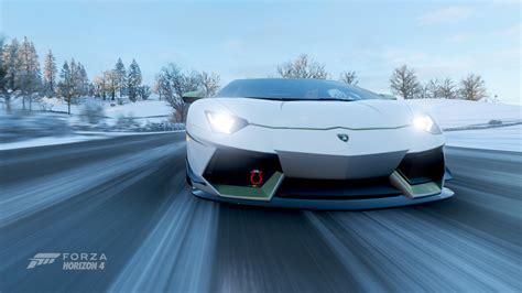 Vehicle Lamborghini Speed Racer Car Forza Horizon 4 Sports Car