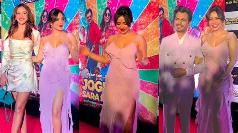 Neha Sharma And Nawazuddin Siddiqui S Stellar Premiere Style Raises The