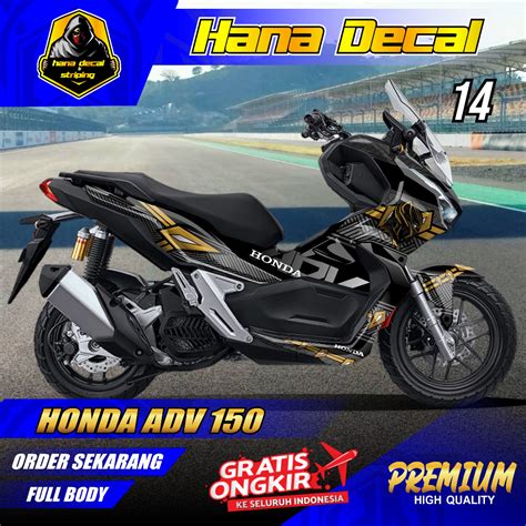 Jual Decal Sticker Honda Adv 150 Dekal Stiker Striping Adv Full Body