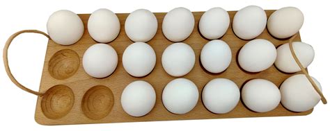 Handmade Egg Tray Wooden Egg Holder for 21 Eggs Usable in - Etsy