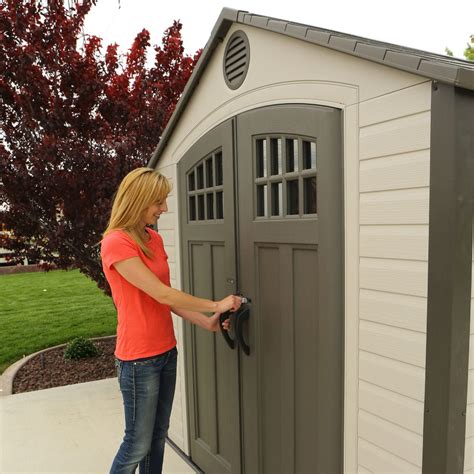 Lifetime 8×20 Outdoor Storage Heavy Duty Garden Shed Hdpe Plastic