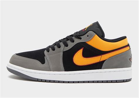 Air Jordan 1 Low Light Graphite Vivid Orange Fn7308 008 Release Date