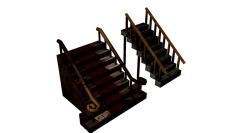 Basic Stairs 3d Model