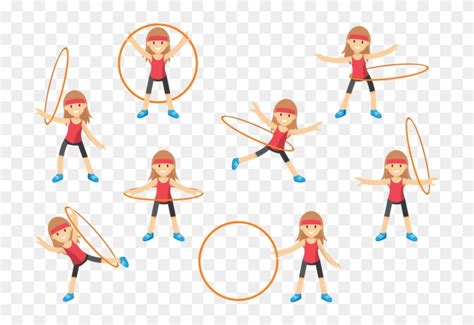 Boy With A Hula Hoop Clip Art Whimsy Clips Clip Art Library