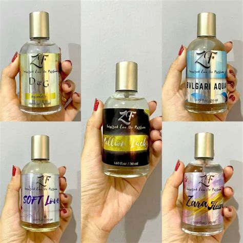 Jual Sample Zf Parfum Exclusive Original Varian Shopee Indonesia