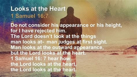 I Samuel 16 7 Looks At The Heart Memory Verse Song Youtube