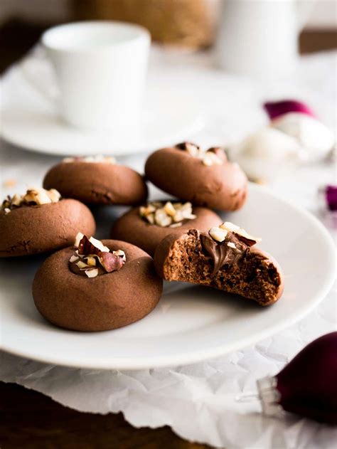 Nutella Cookies Recipe Only 4 Ingredients Plated Cravings