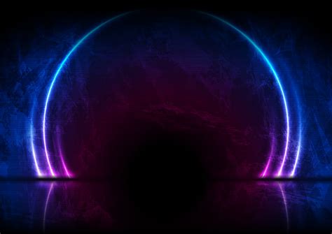 Blue purple neon laser circles technology grunge background 27874546 Vector Art at Vecteezy