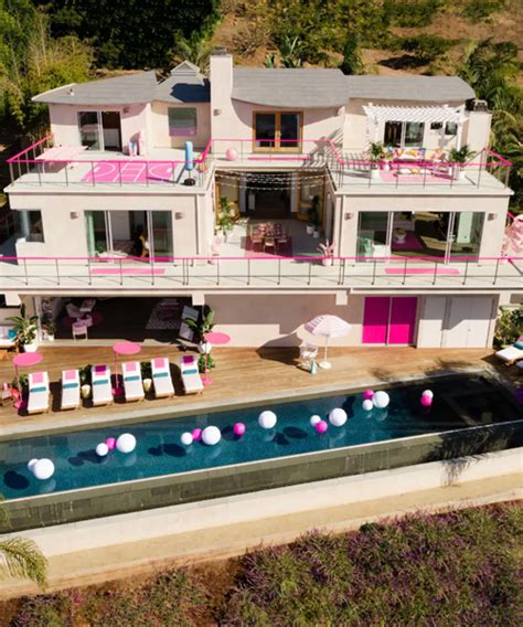 barbie is renting out her two-bedroom dreamhouse in malibu via airbnb