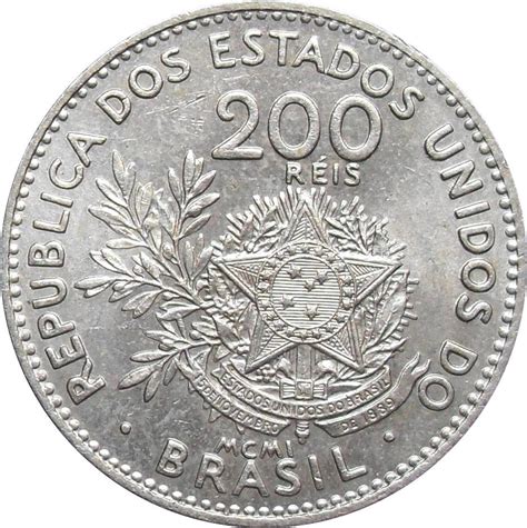 200 Réis Liberty Brazil Numista