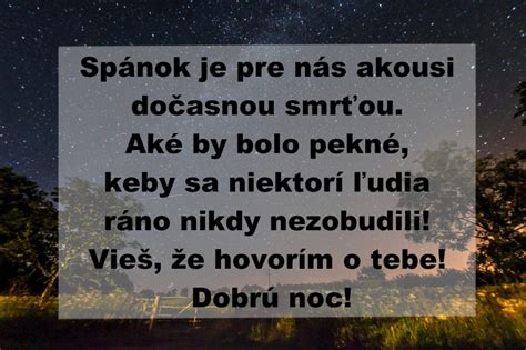 Dobrou Noc P N Na Dobrou Noc Topden Cz