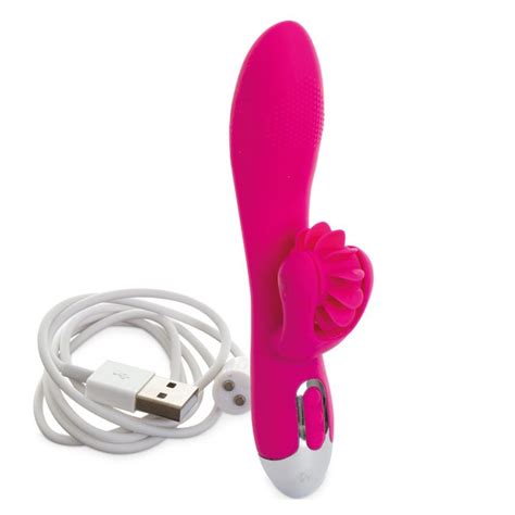 Vibrador Con Estimulador De Lengua Sex Shop Sensótika