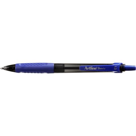 Artline 8410 Ballpoint Pen Retractable Grip Medium 1mm Blue Asterix