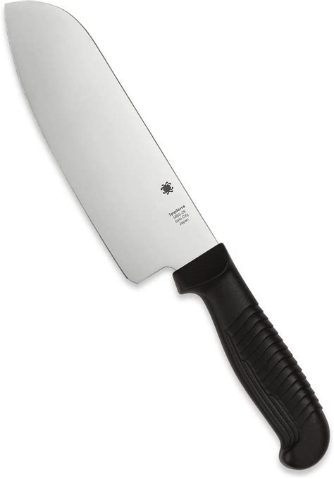 Spyderco Santoku Cuchillo De Cocina Con Hoja De Acero Inoxidable Mbs