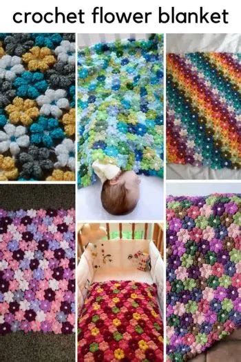 Crochet Flower Baby Blanket {Everyone's loving this pattern!}